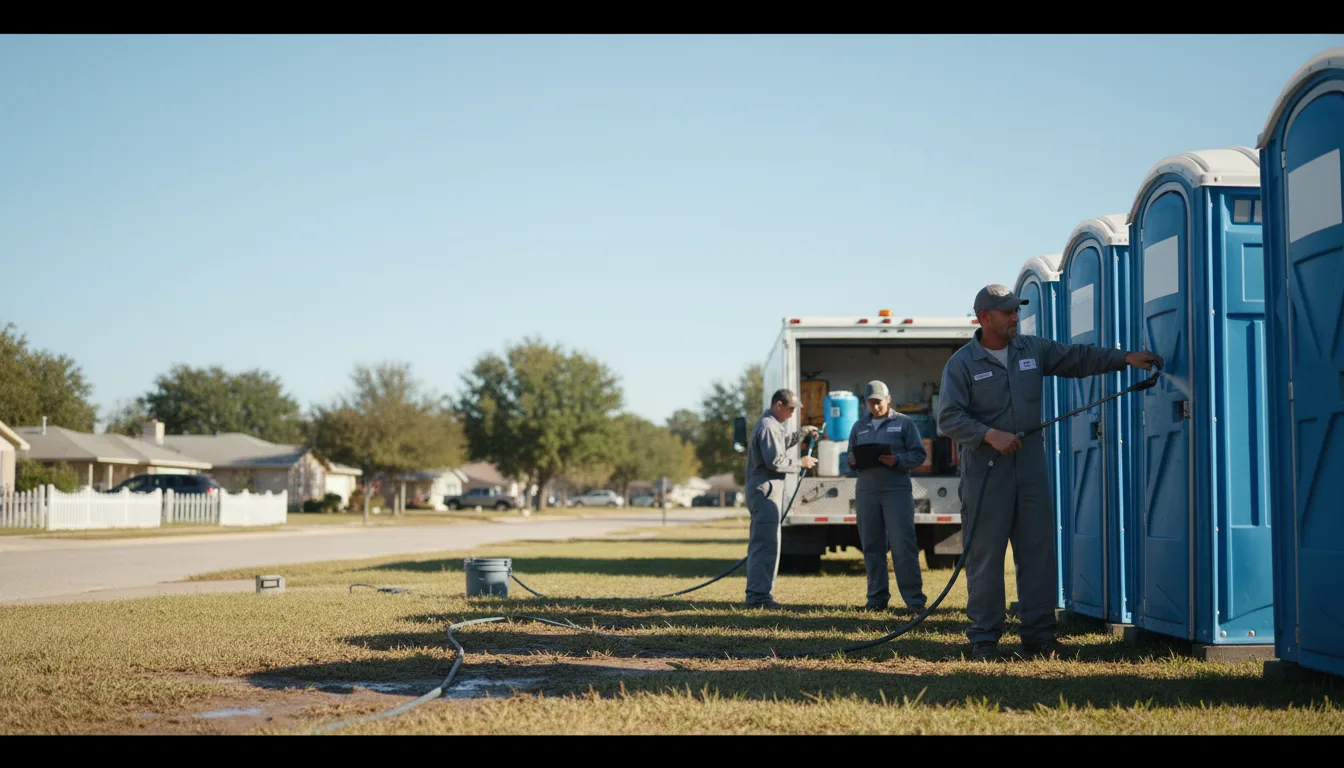 Long-Term Portable Toilet Rental in Sardis, OH near me